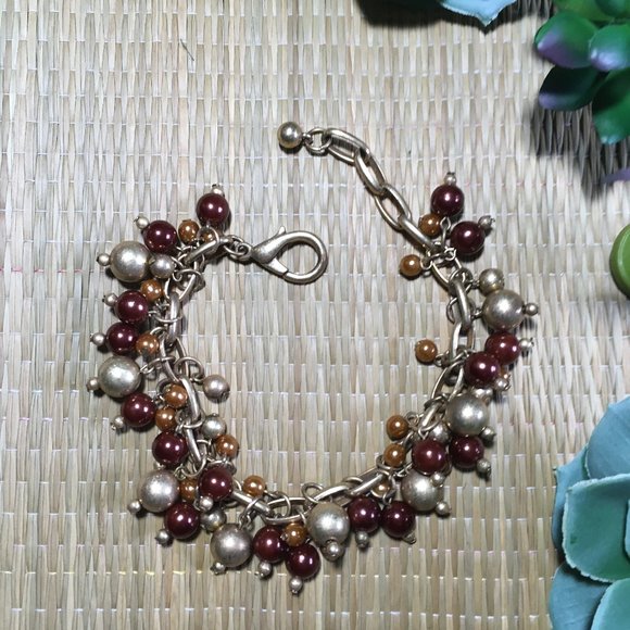 Cha Cha Bracelet in Mocha/Antique Gold - Picture 1 of 3
